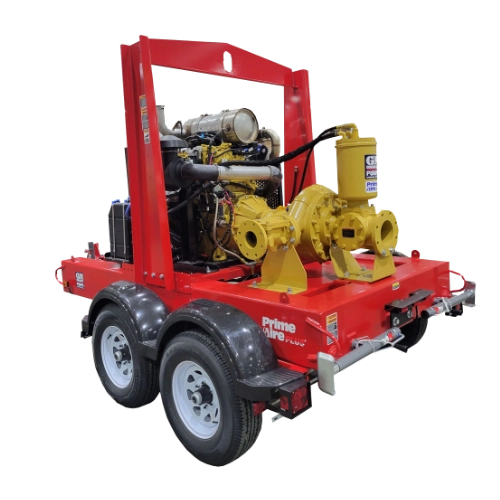 4" WET PRIME TRASH PUMP