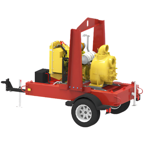 6" WET PRIME TRASH PUMP